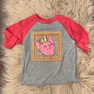 Princess Pig Raglan Tee